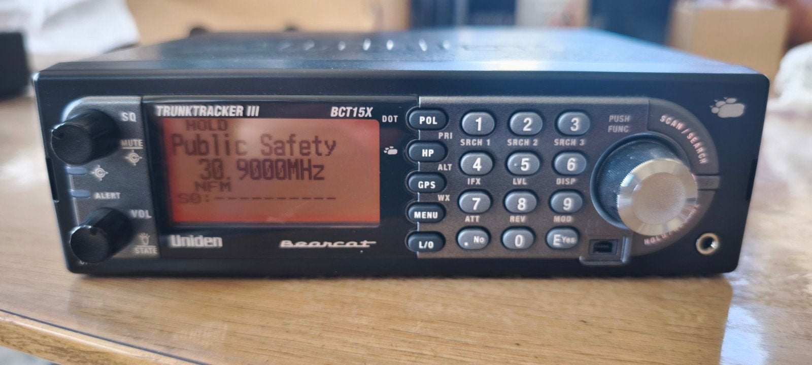 Uniden BCT15X scanner, Telecommunicatie, Zenders en Ontvangers, Ophalen of Verzenden, Gebruikt, Ontvanger