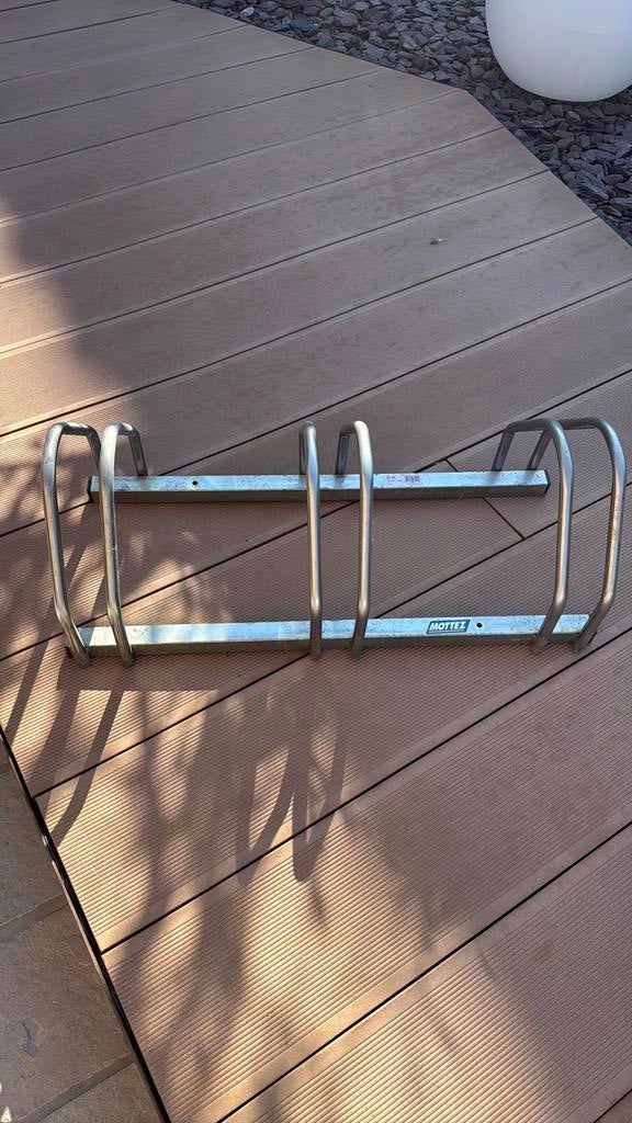 Fietsenrek voor 3 fietsen, Fietsen en Brommers, Ophalen, Gebruikt