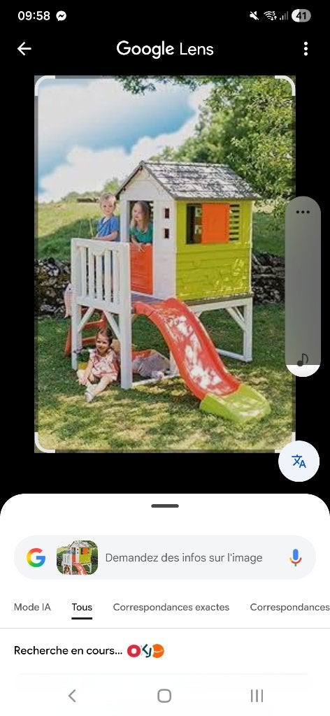 Maison smoby, Enlèvement, Utilisé, Plastique