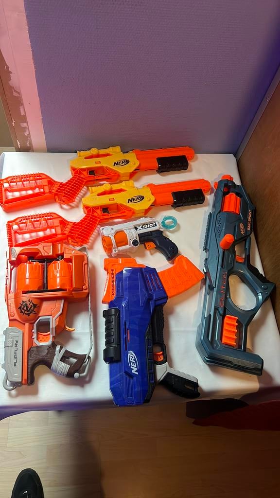 Nerf, Enlèvement, Comme neuf