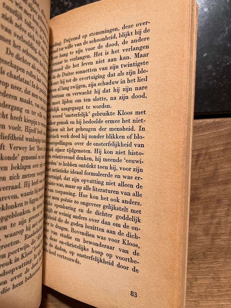 De Rijmende dood - Alfred Kossmann *De Salamander*, Boeken, Ophalen of Verzenden, Gelezen, Alfred Kossmann, België