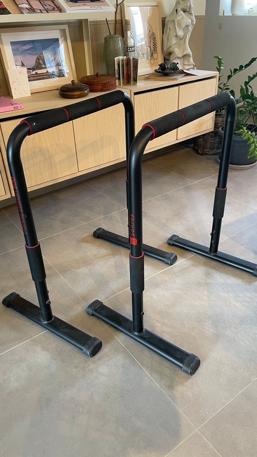Domyos dip bar 100, Ophalen, Zo goed als nieuw, Armen, Push-up steun