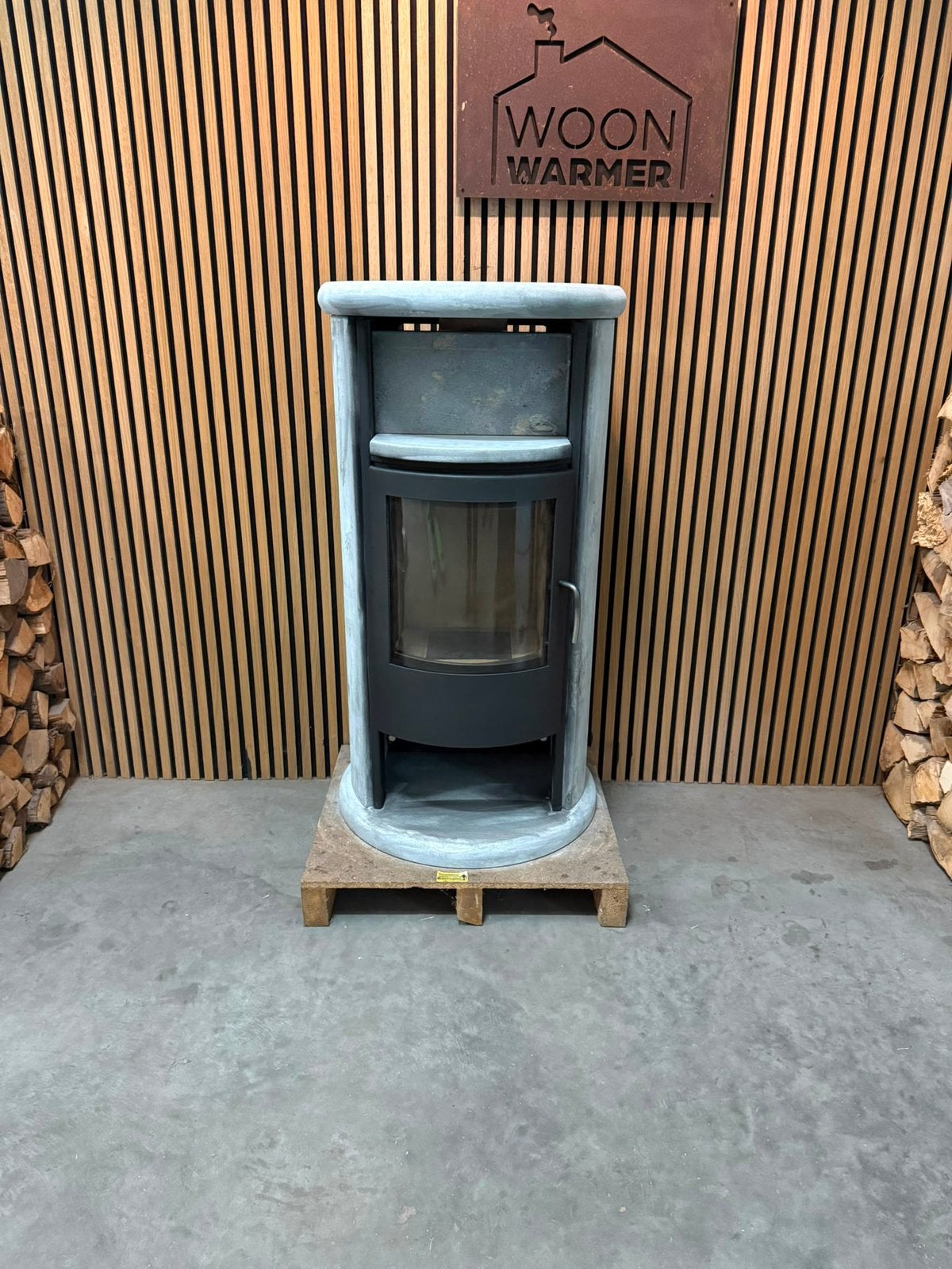 Poêle en stéatite 26067 Gkt 8kw, Maison & Meubles, Enlèvement, Utilisé, Bois, Autoportant