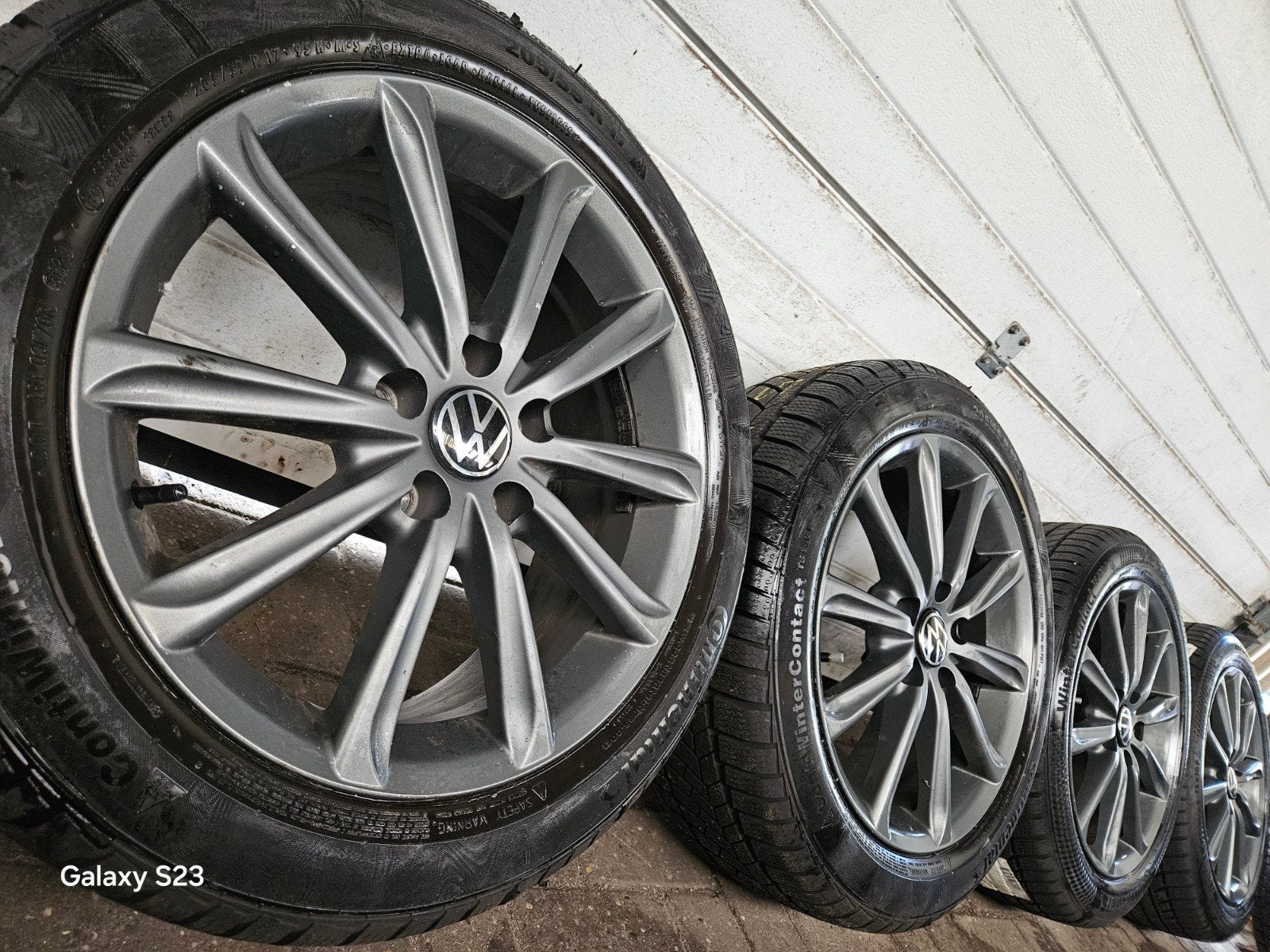 17 inch Vw Passat Touran Caddy velgen banden, Ophalen of Verzenden