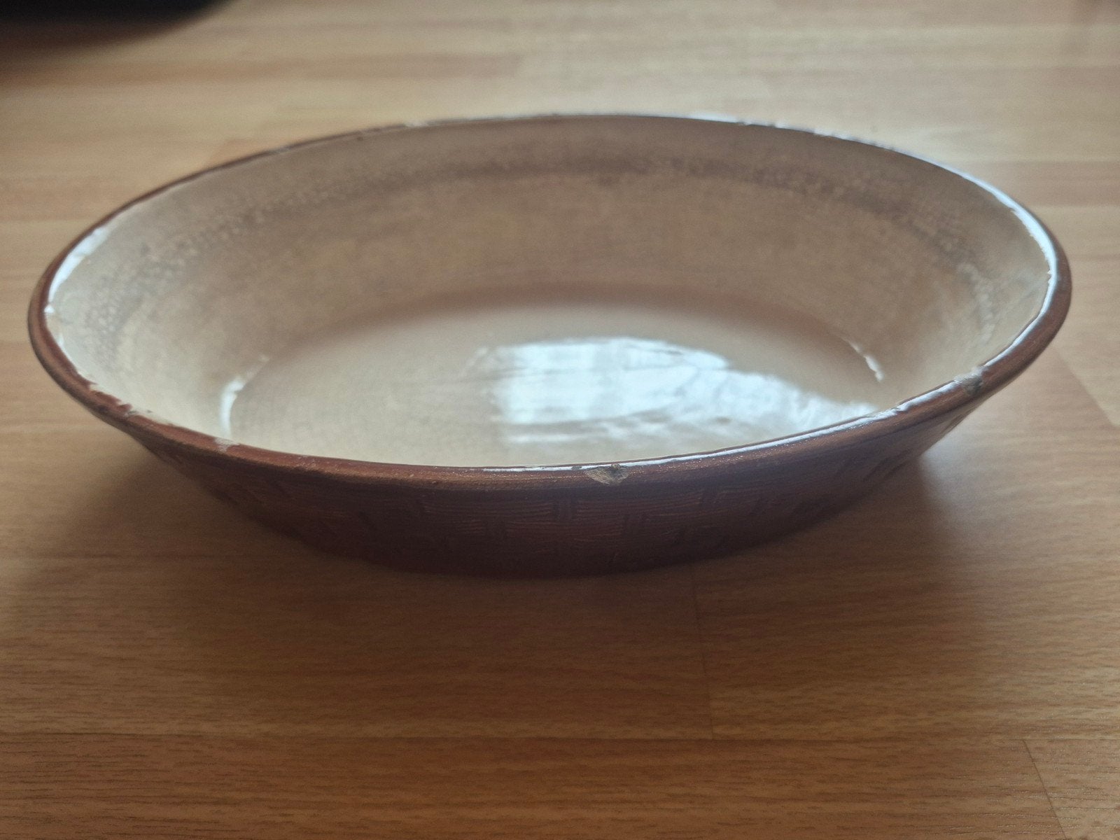 ovale ovenschotel, Gebruikt, Klassiek, Ophalen of Verzenden, Schaal of Schalen