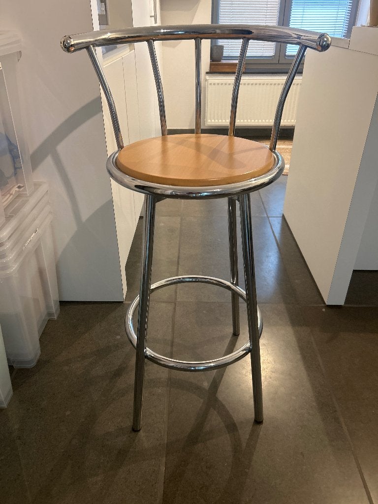 Chaises de bar x2 À DONNER, Ophalen, Gebruikt, 90 cm of meer