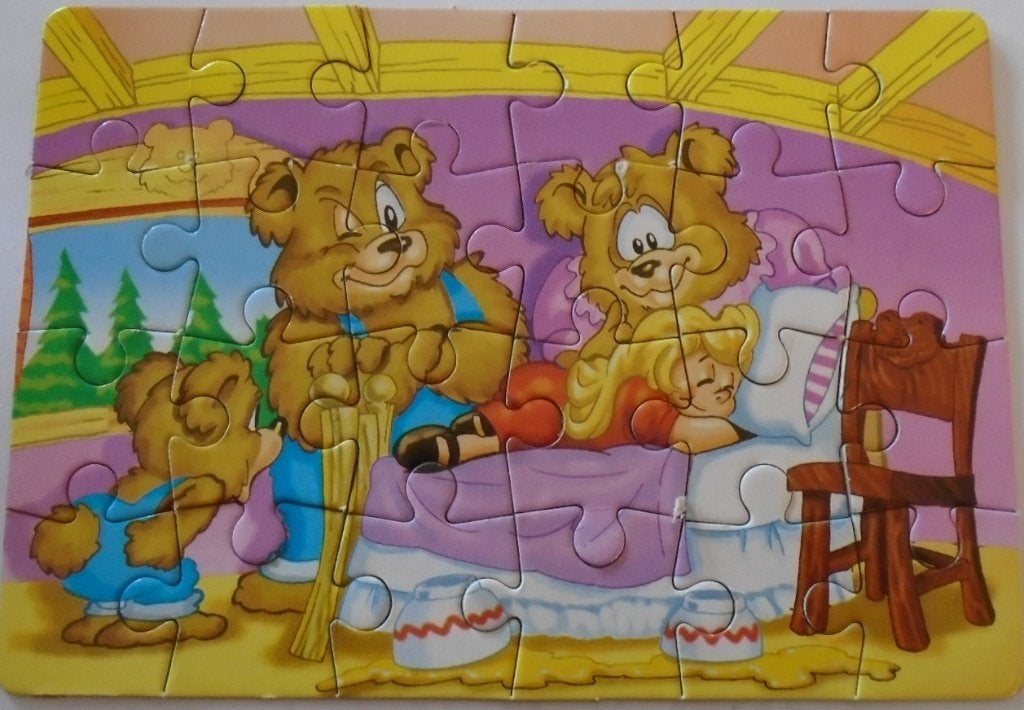 PUZZEL MINI 24 STUKJES BEREN, Enfants & Bébés, Enlèvement ou Envoi, 10 à 50 pièces, Comme neuf, 2 à 4 ans