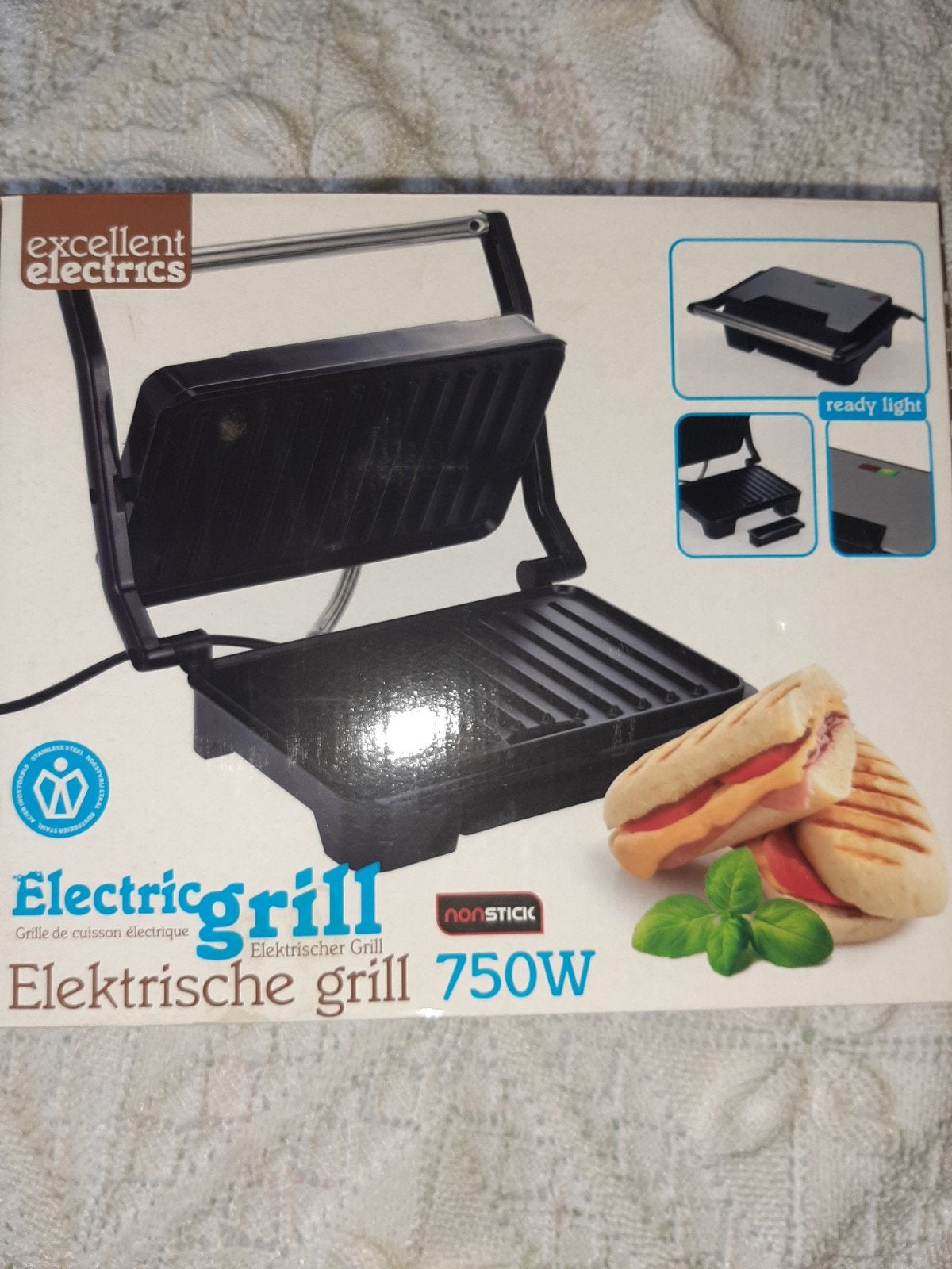 Elektrische Grill, Ophalen, Nieuw