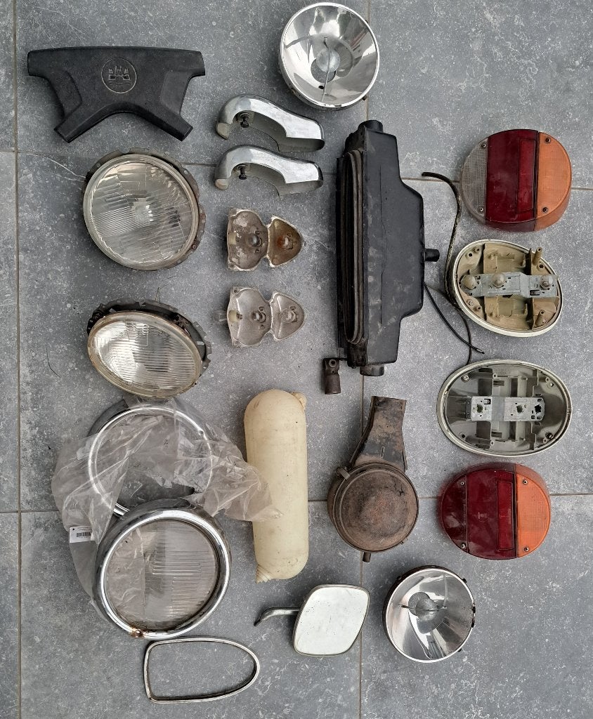 VW Aircooled - Lot de pièces, Enlèvement, Utilisé, Pièces Oldtimer ou Ancêtre