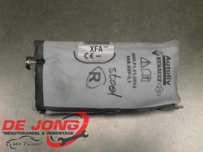 Airbag stoel (zitplaats) van een Renault Grand Scenic, Gebruikt, -, Renault, -