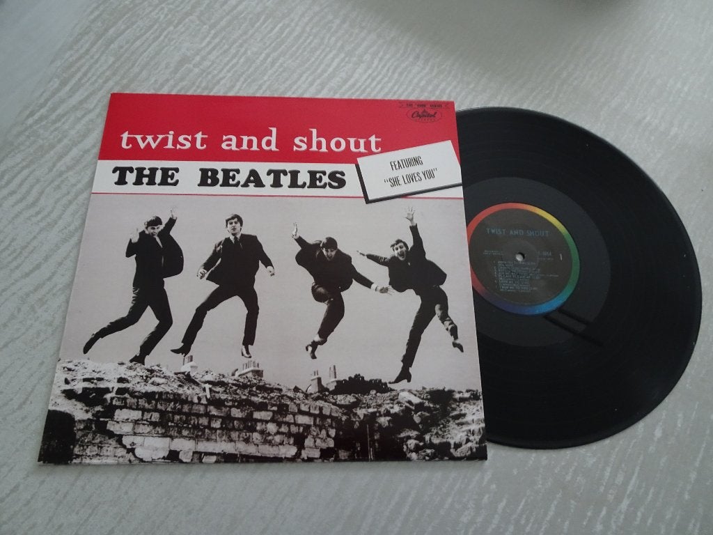 The Beatles  Lp Twist and Shout  - black vinyl, Cd's en Dvd's, LP, Zo goed als nieuw, 12 inch, Poprock