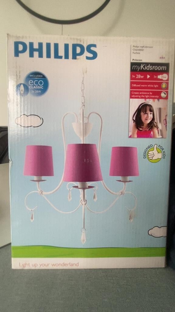 Philips luster voor kinderkamer, Ophalen of Verzenden, Gebruikt, Lamp