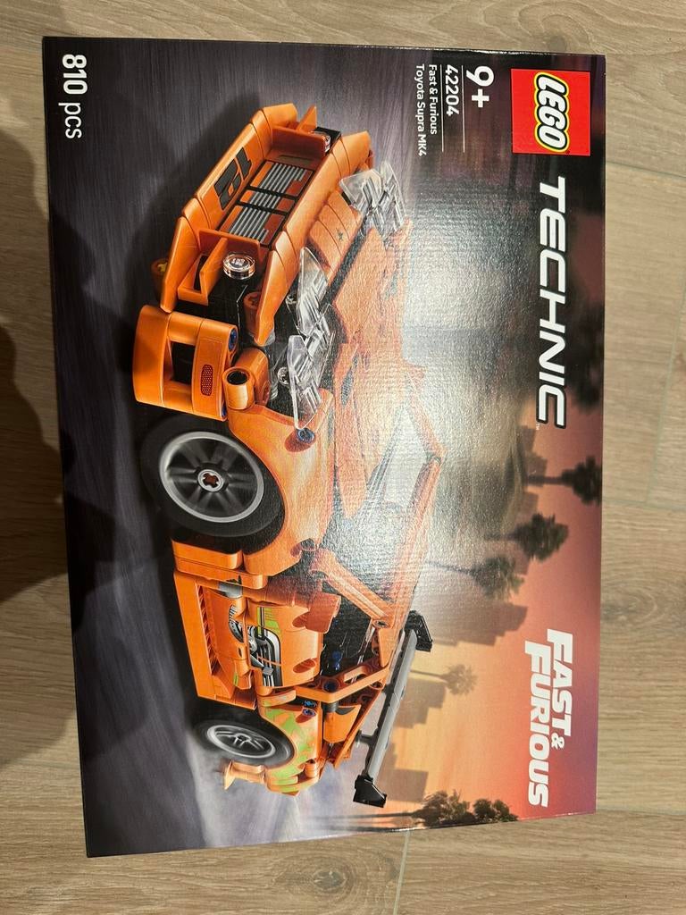 Lego technic- Fast & furious toyota supra MK4, Neuf, Lego, Ensemble complet, Enlèvement