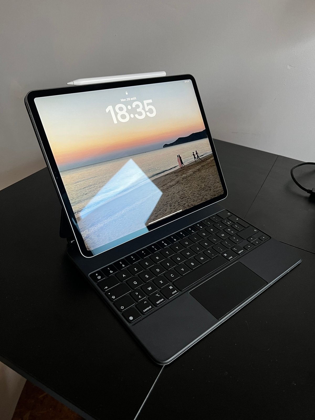 iPad Pro 2020, Computers en Software, Apple iPads, Ophalen, 13 inch of meer, Zwart, Zo goed als nieuw