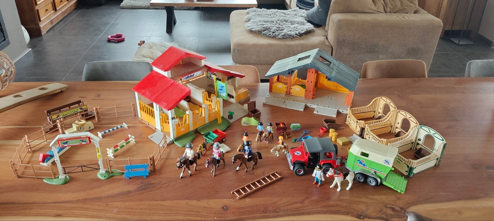 Playmobil grote manege set, Ophalen of Verzenden