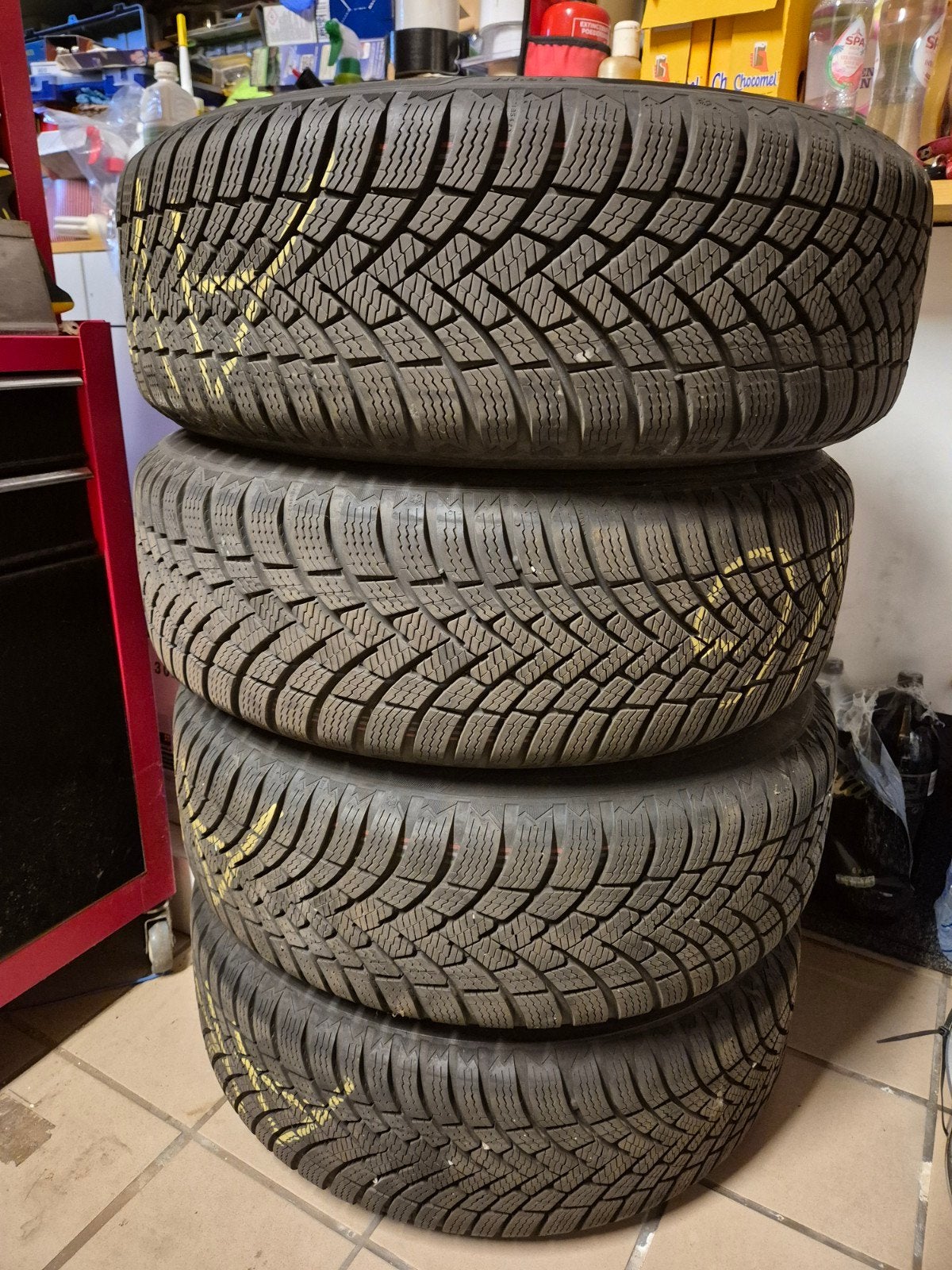 pneus hiver, Ophalen, Gebruikt, 16 inch, Banden en Velgen