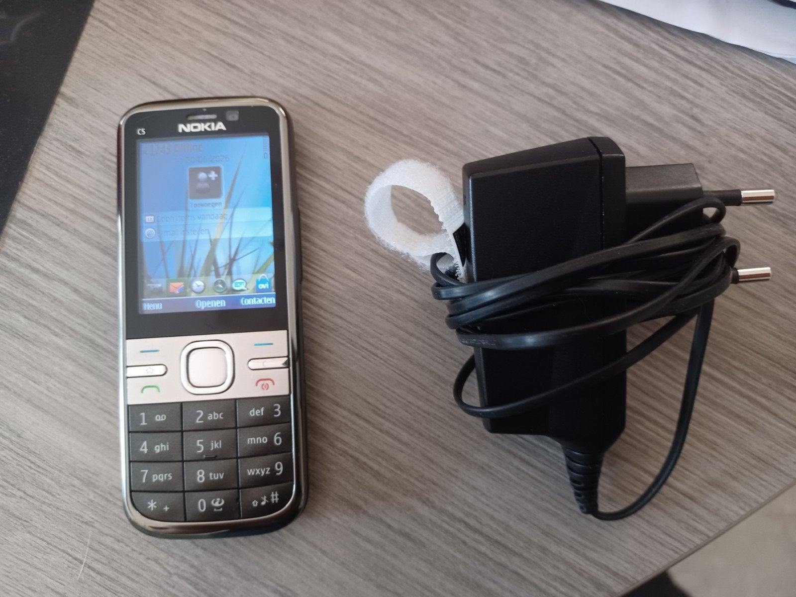 Oude Nokia C5-00 met oplader, Ophalen of Verzenden