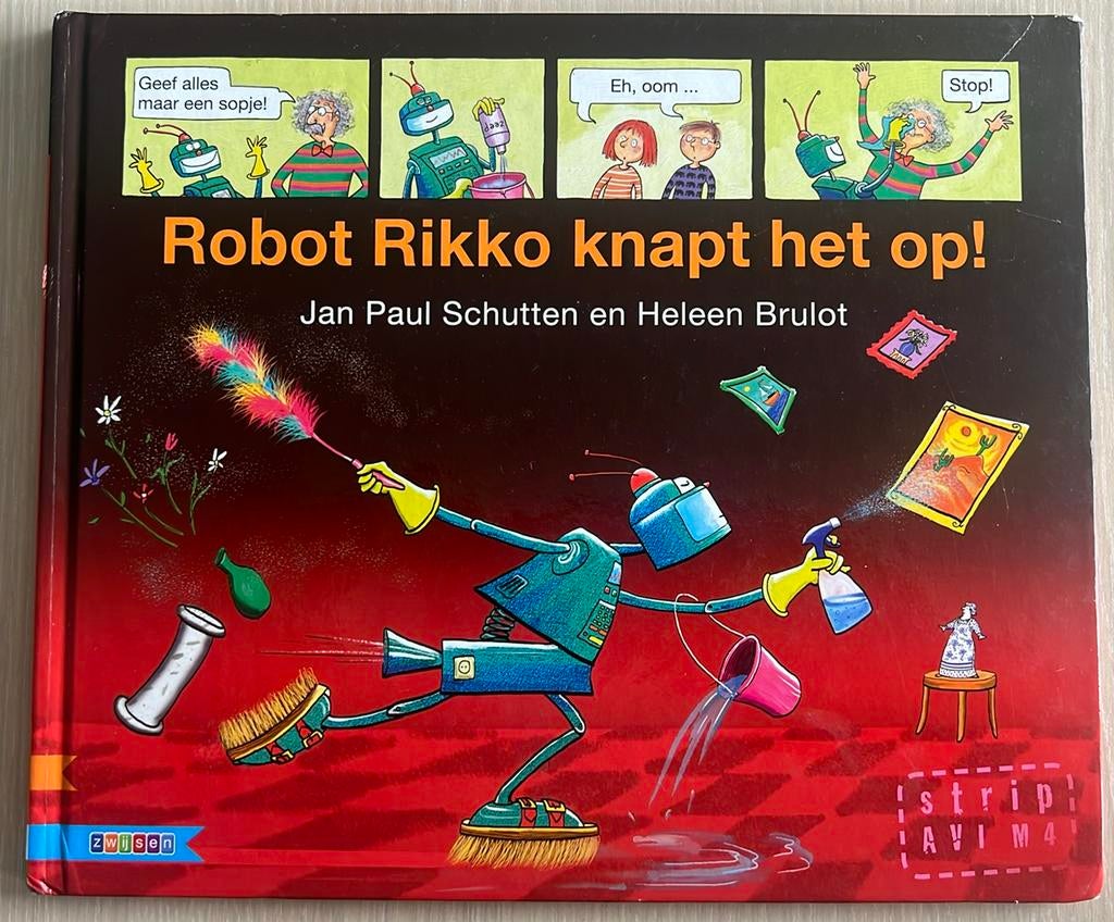 Jan Paul Schutten - Robot Rikko knapt het op!, Livres, Livres pour enfants | Jeunesse | Moins de 10 ans, Enlèvement ou Envoi