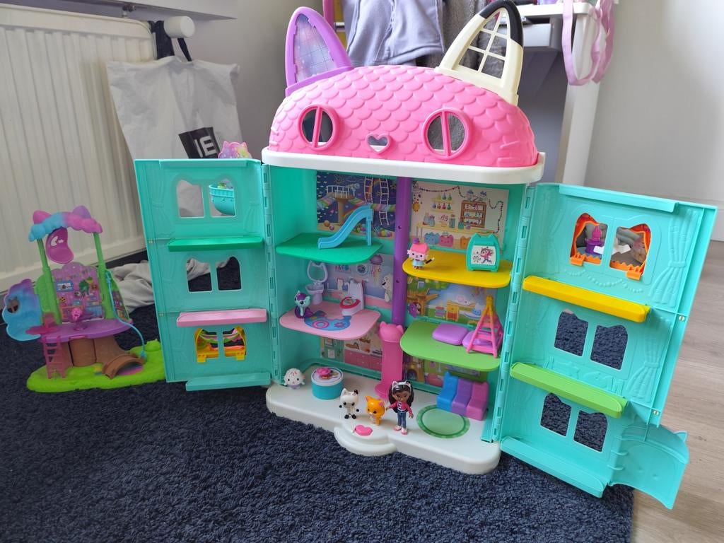 Gaby huis met toebehoren, Kinderen en Baby's, Ophalen, Zo goed als nieuw, Poppenhuis