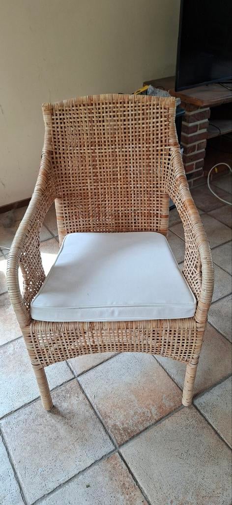 Chaise en osier, Antiquités & Art