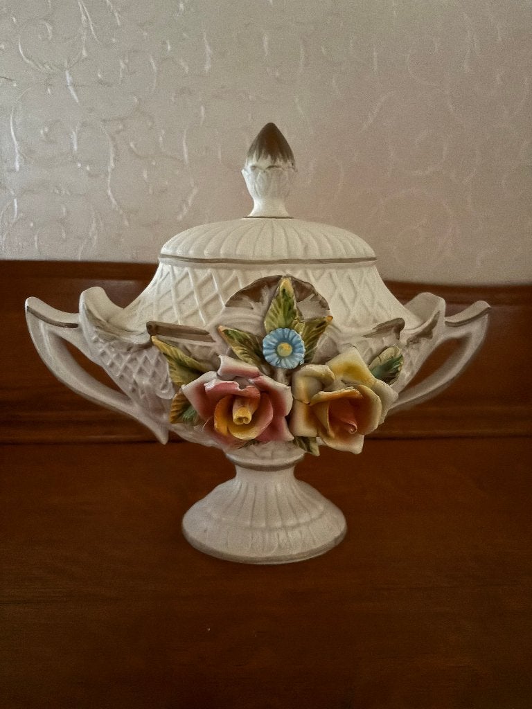 Decoratieve sierpot, Autres matériaux, Enlèvement, Comme neuf, Avec décoration incluse