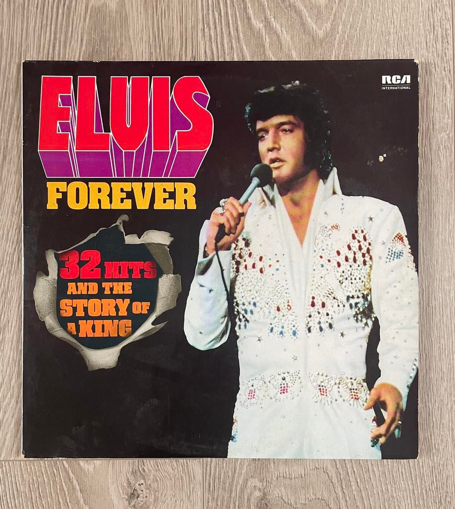 Dubbele elpee Elvis, Cd's en Dvd's, Ophalen, Zo goed als nieuw
