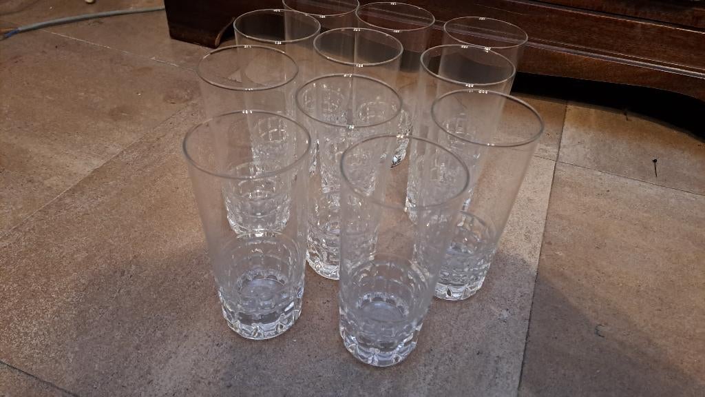 Waterglazen - 11st, Huis en Inrichting, Keuken | Servies, Ophalen
