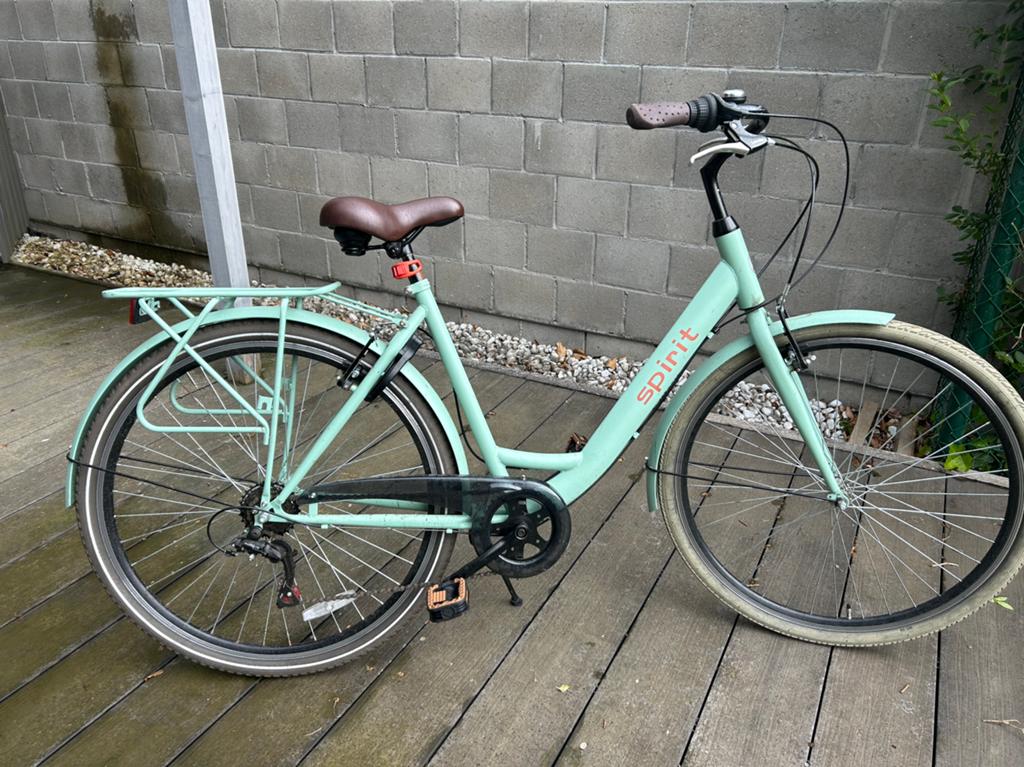 Damesfiets stationsfiets studentenfiets, Fietsen en Brommers, Fietsen | Dames | Damesfietsen, Gebruikt, Velgrem, Versnellingen