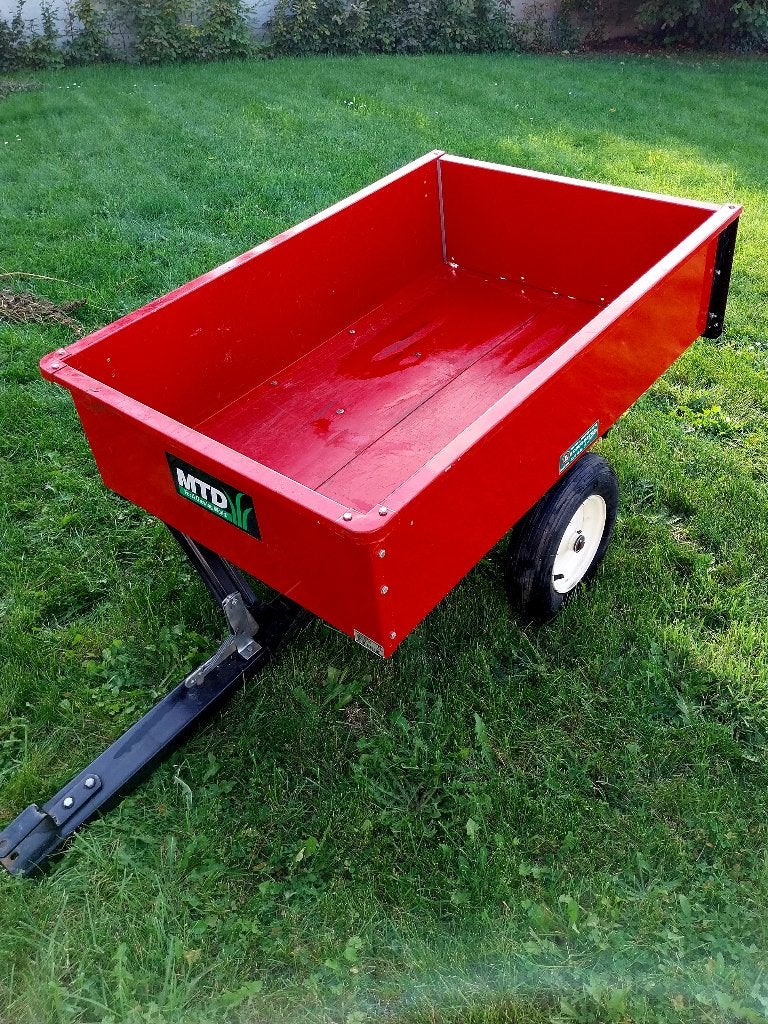 Remorque tracteur tondeuse, Enlèvement, Utilisé