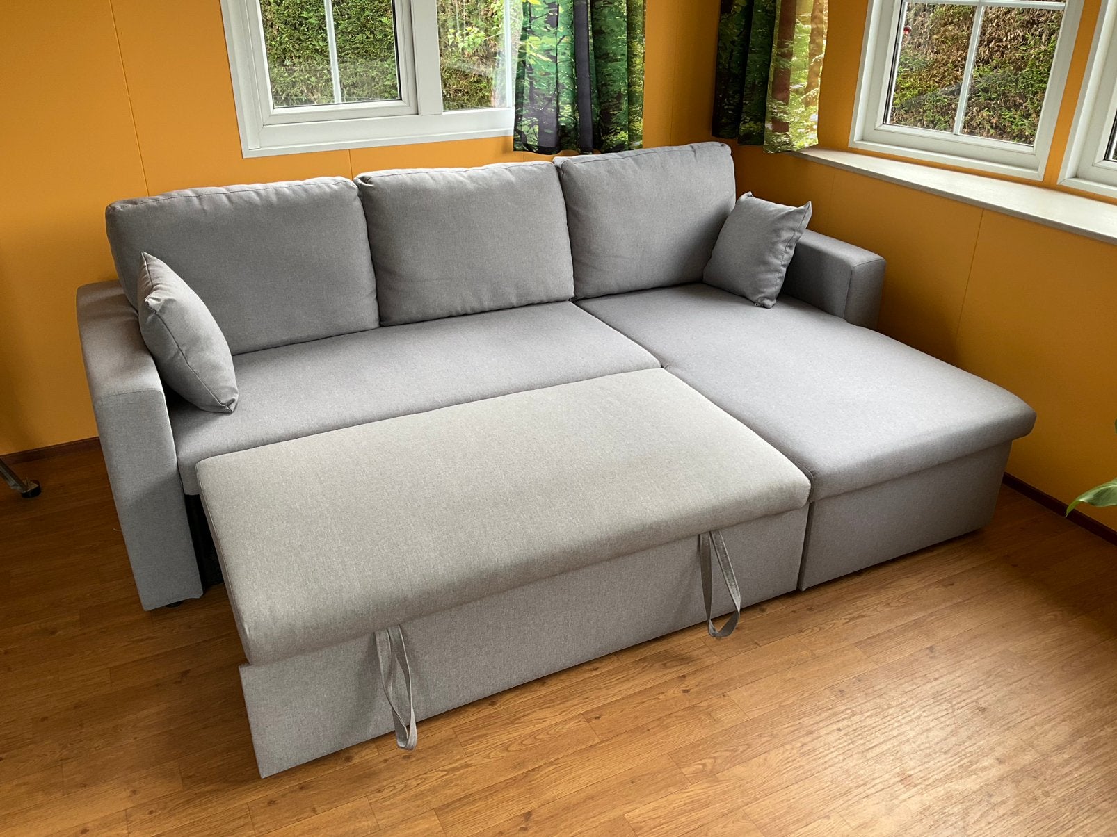 Lounge / Zetelbed, Ophalen, Zo goed als nieuw, 220 cm, 140 cm