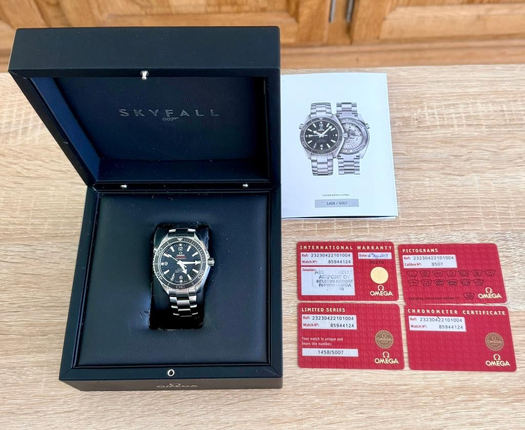 Omega Seamaster James Bond Skyfall 232.30.42.21.01.004, Ophalen, Staal, Polshorloge, 1960 of later
