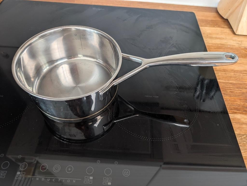 Zwilling sauspot, Inox, Comme neuf, Enlèvement, Plaque céramique