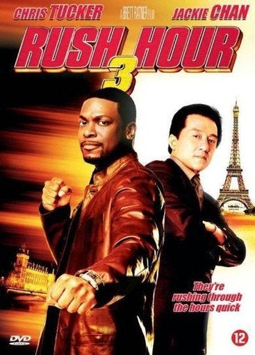 Rush Hour 3 (2007) Dvd Chris Tucker, Jackie Chan, Nederlands, Ophalen of Verzenden, Vanaf 12 jaar, Actiekomedie