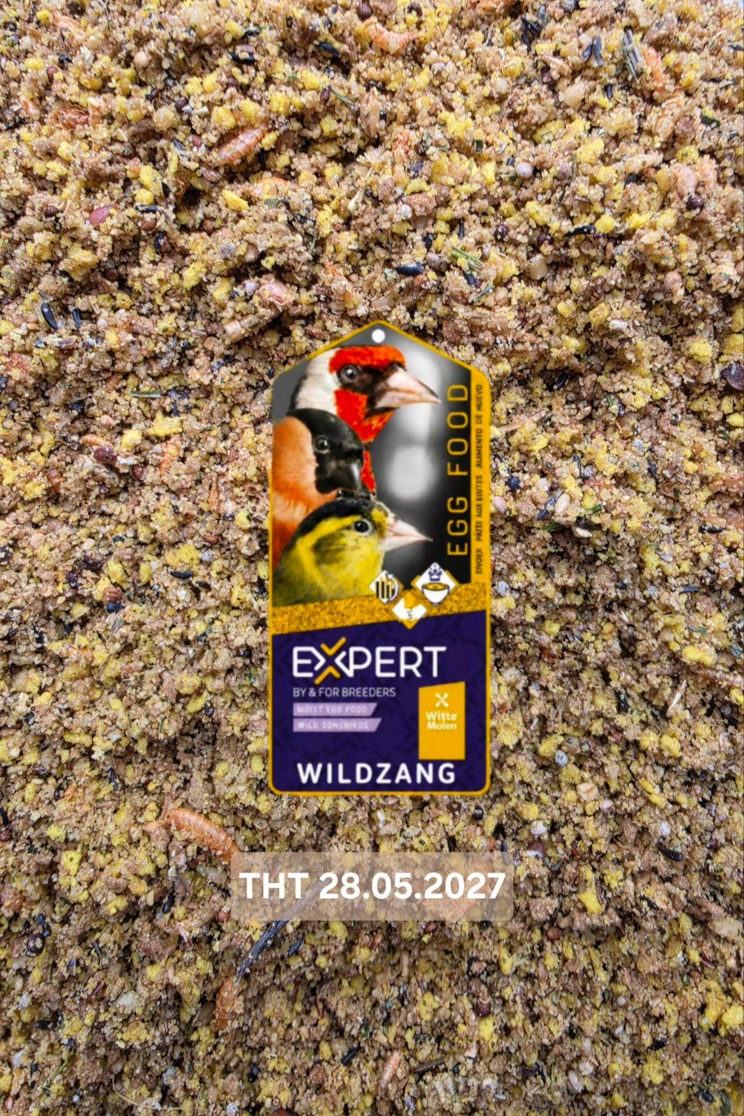EXPERT Eivoer Wildzang 1kg - 15.6% Eiwitten, Insecten, gamma, Dieren en Toebehoren, Ophalen