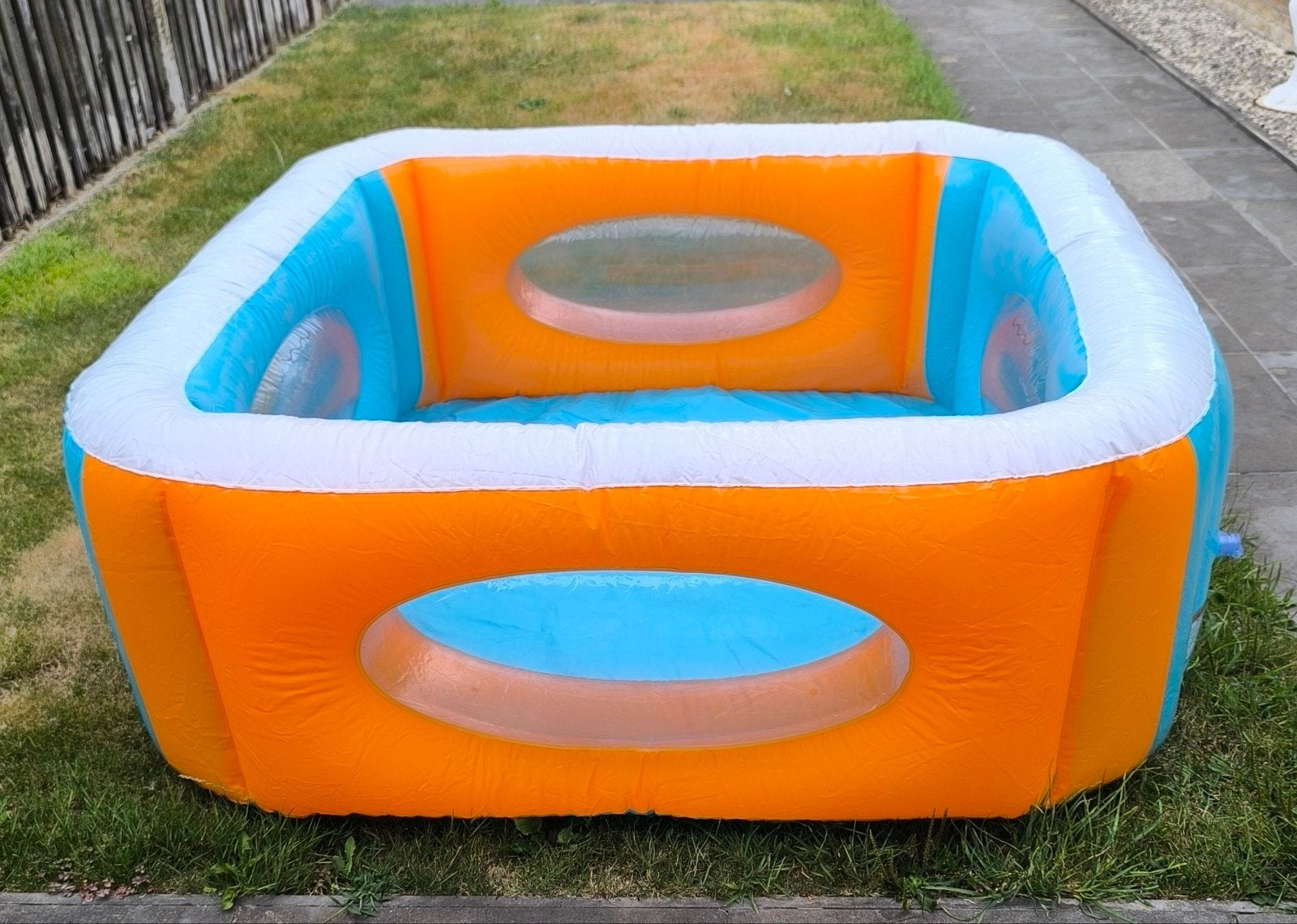 Nog nieuw zwembad, Tuin en Terras, Ophalen, Minder dan 80 cm, Opblaaszwembad, Vierkant