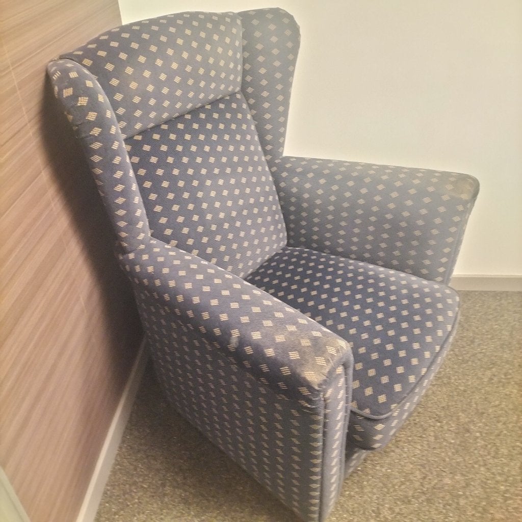 Eénzit / relaxzetel, Huis en Inrichting, Fauteuils, Gebruikt, Stof, Ophalen