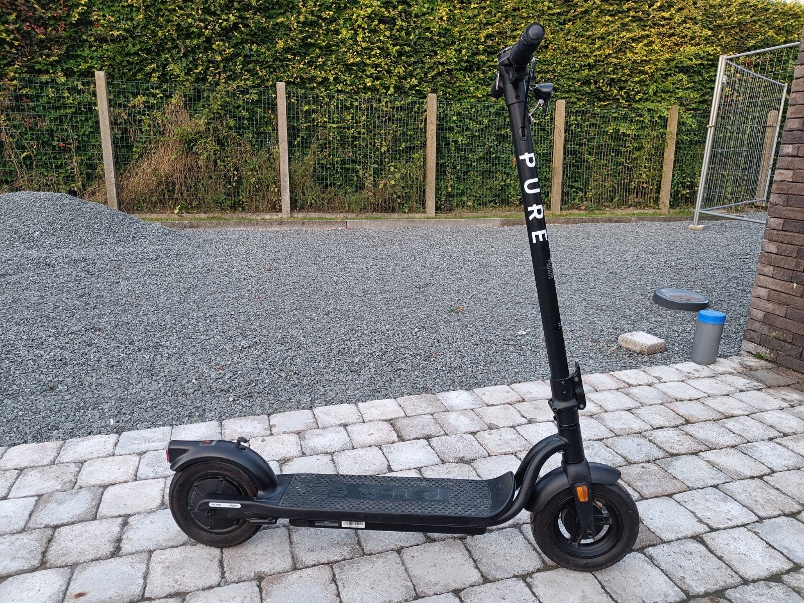 Pure air pro elektrische step, Ophalen