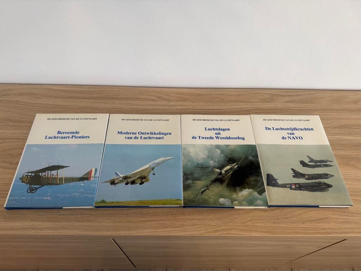Luchtvaart - boeken, Ophalen, Zo goed als nieuw