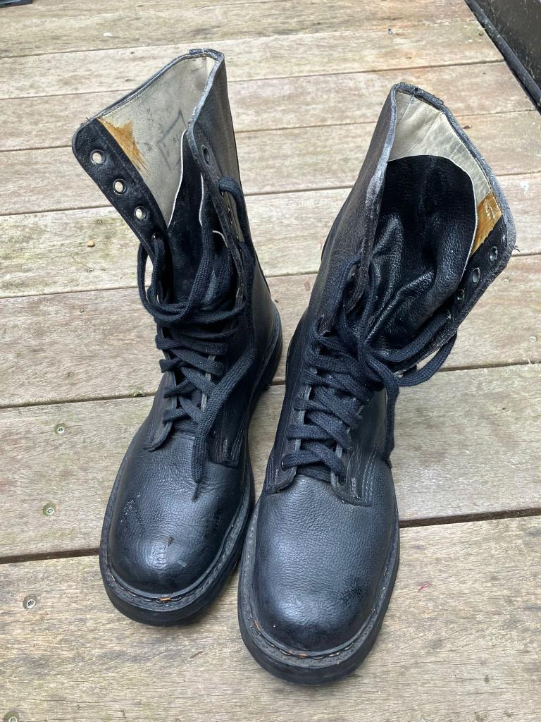 Bottes militaires ABL, Vêtements | Hommes, Chaussures, Bottes, Comme neuf, Enlèvement, Noir