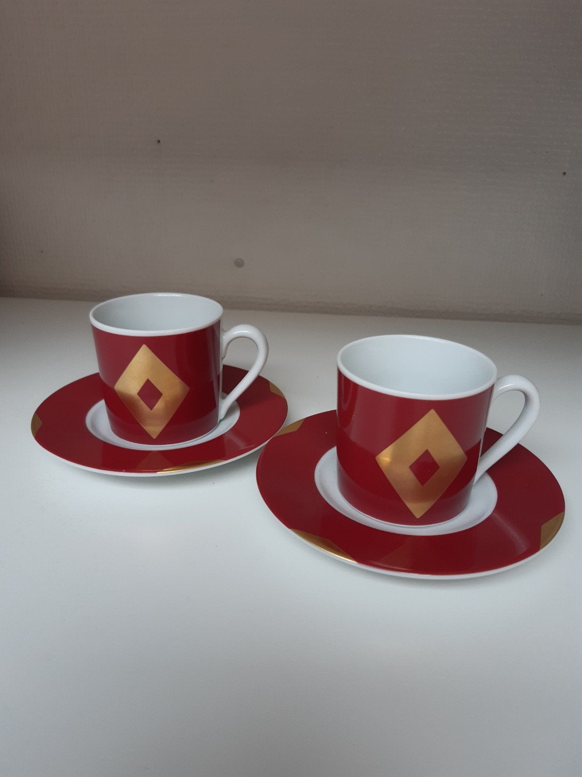 2 espressokopjes, kahla, Enlèvement