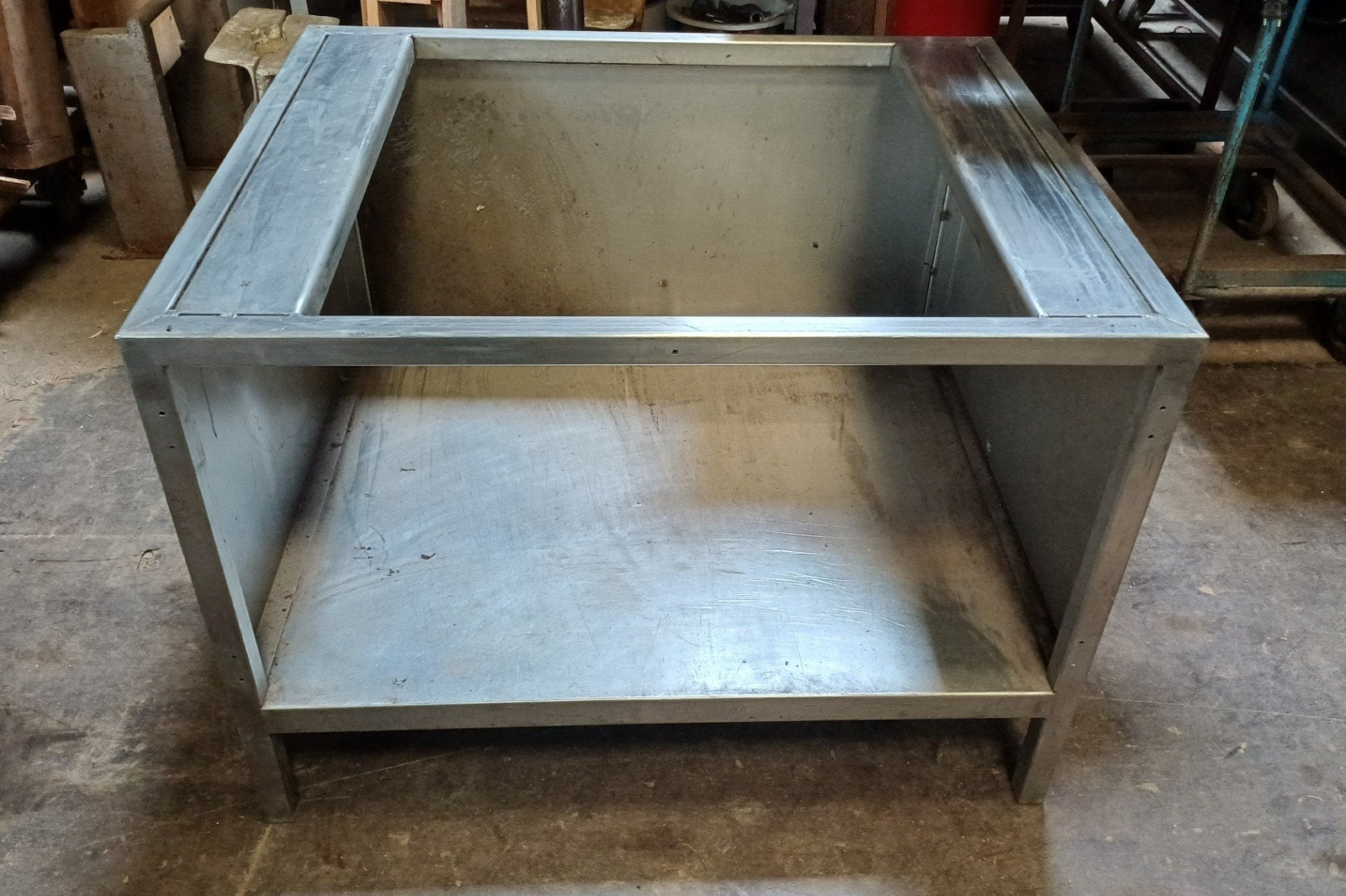 soubassement inox horeca, Ophalen