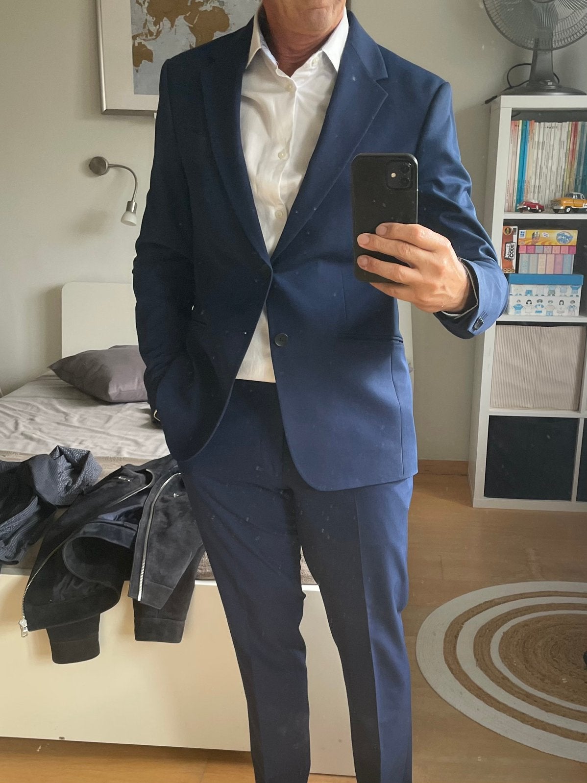 Costume zara bleu, Vêtements | Hommes, Enlèvement ou Envoi, Comme neuf, Bleu
