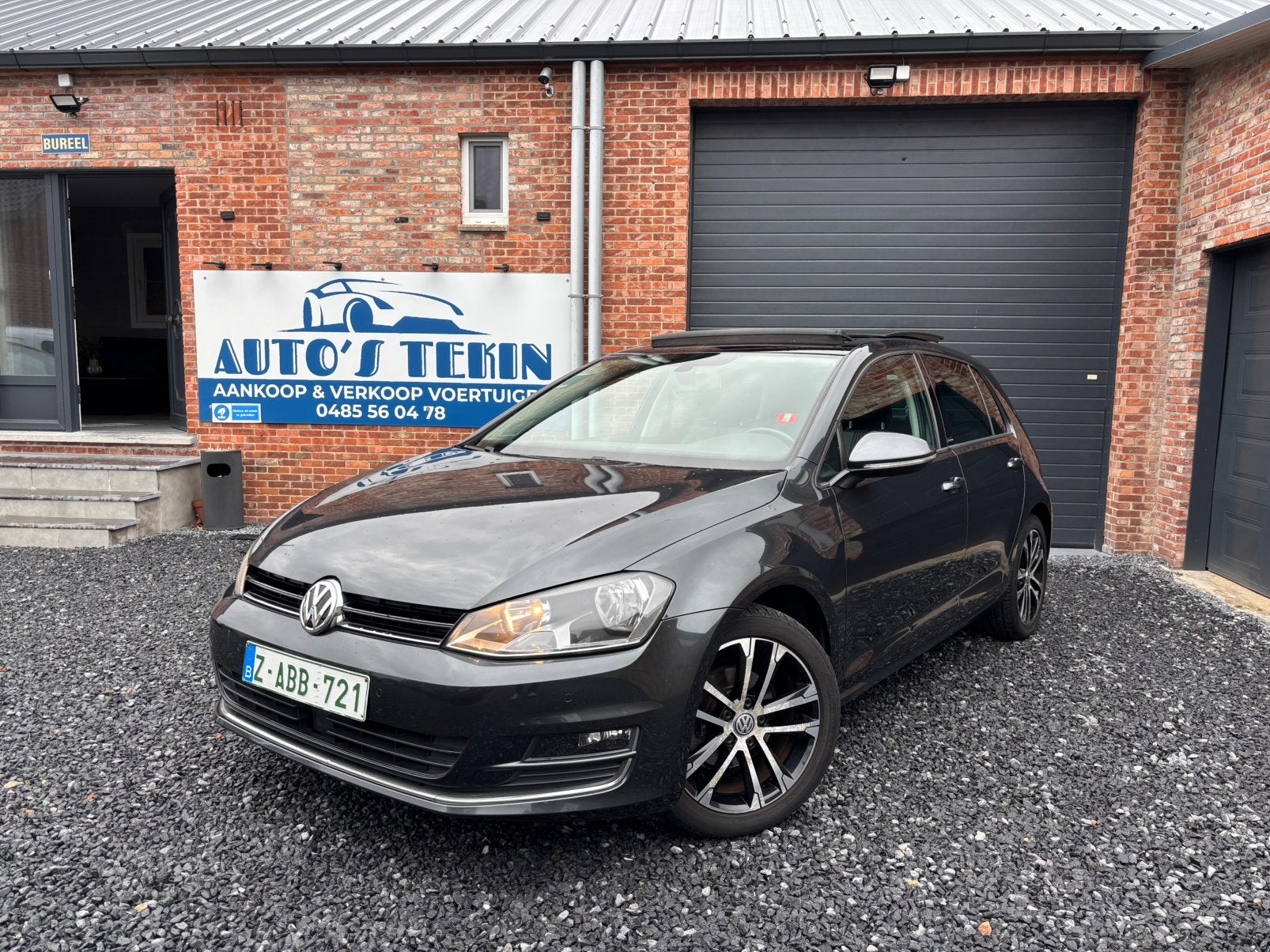 Volkswagen Golf 7 Essence Allstar | Pano, Navi - Garantie, Argent ou Gris, Achat, Euro 6, Entreprise