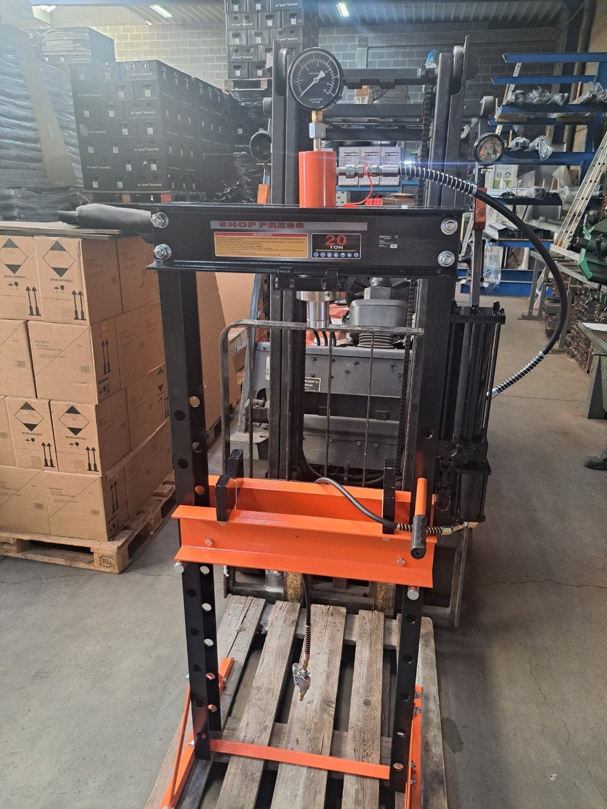 presse hydraulique  20 tonnes, Enlèvement ou Envoi