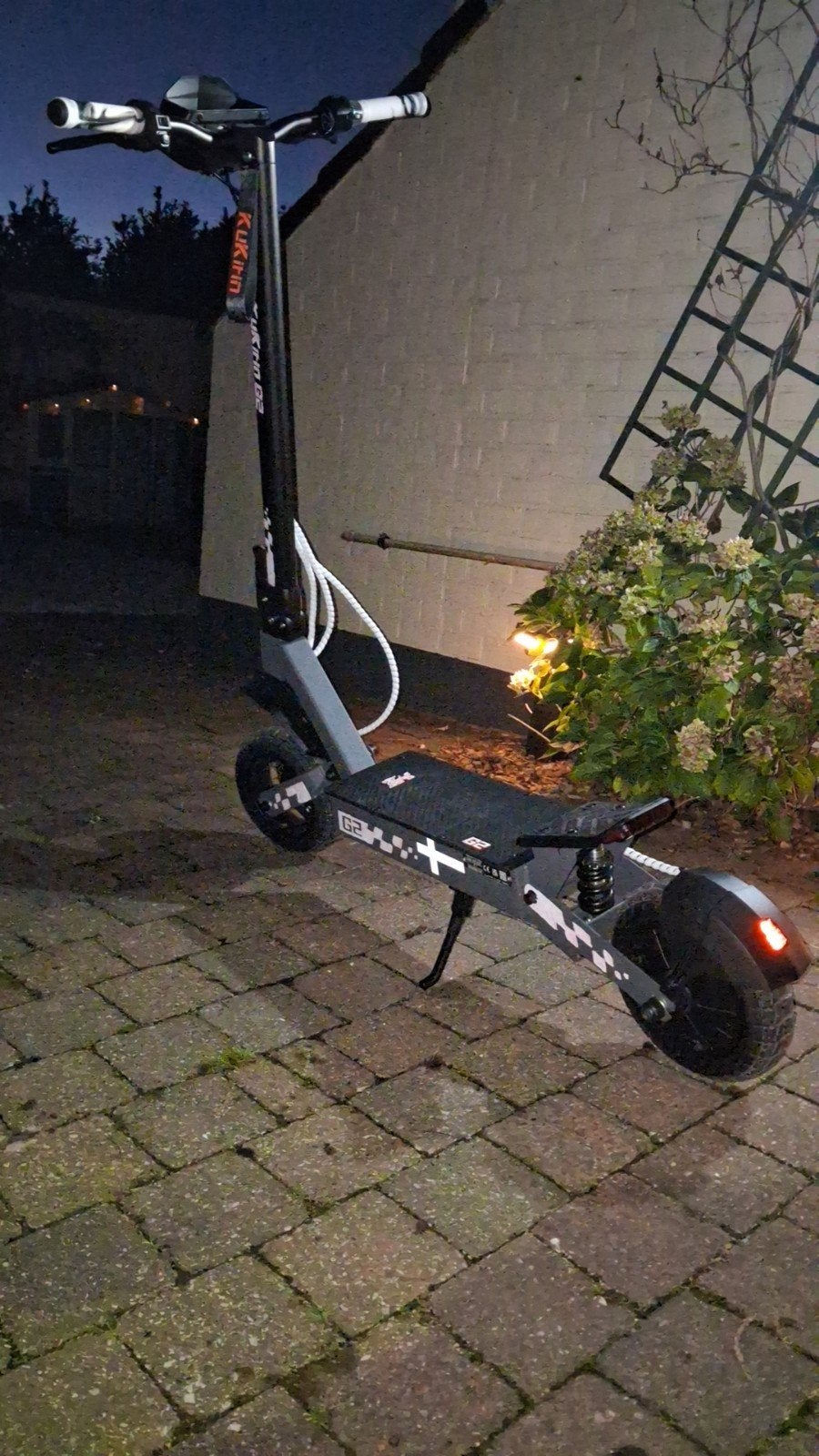 kukirin g2 custom, Enlèvement