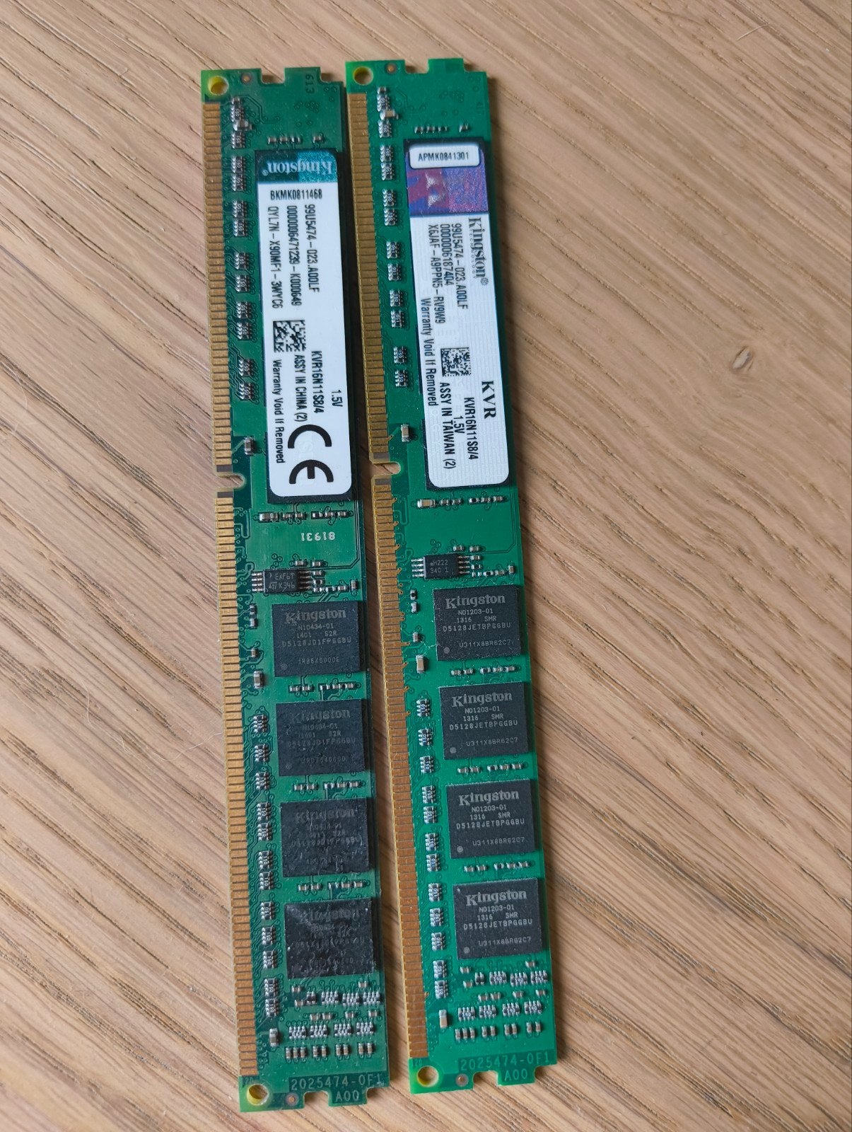 2x 4gb DDR 3 kingston, Ophalen of Verzenden, DDR