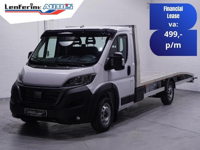 Fiat Ducato 2.2 MJet 140 pk L4 Autotransporter Airco, BPM vr, Auto's, Wit, Bedrijf, 265 g/km, Cruise Control