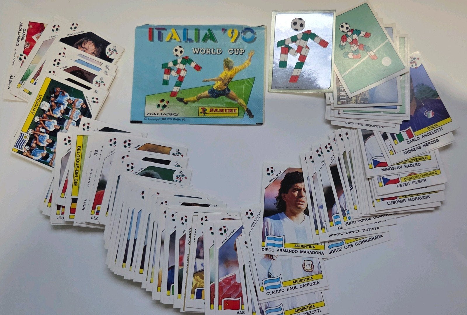 Panini World Cup Italië 90, Ophalen of Verzenden