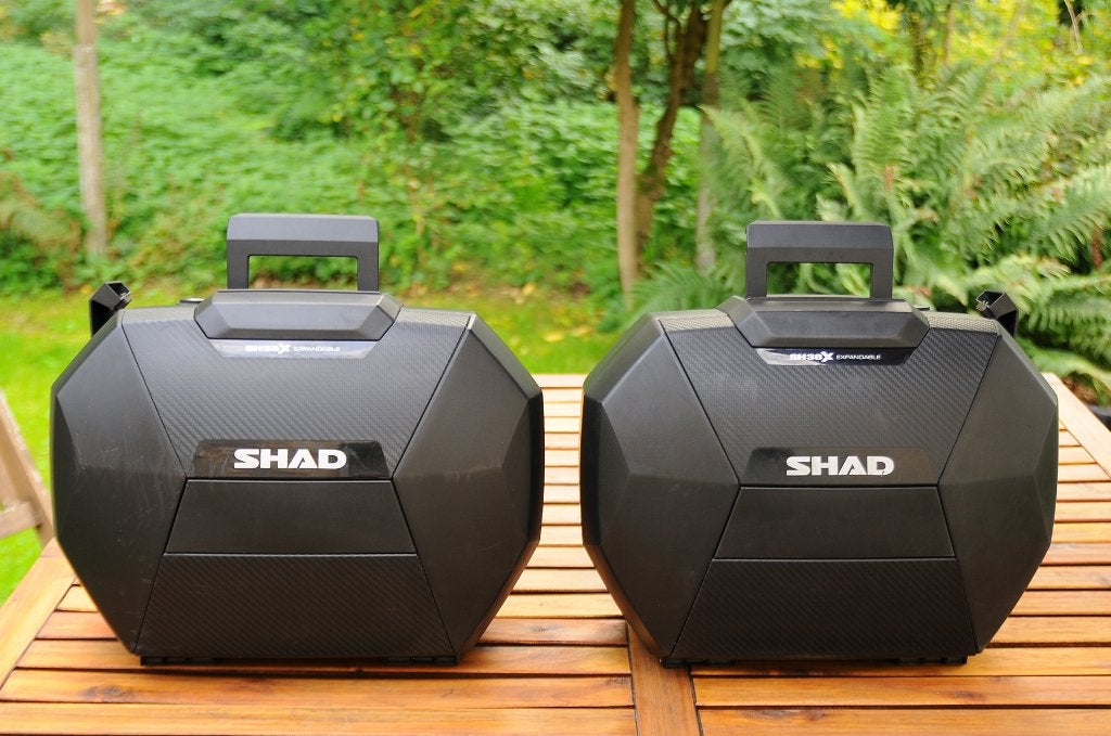 Valises SHAD SH38X, Enlèvement, Utilisé
