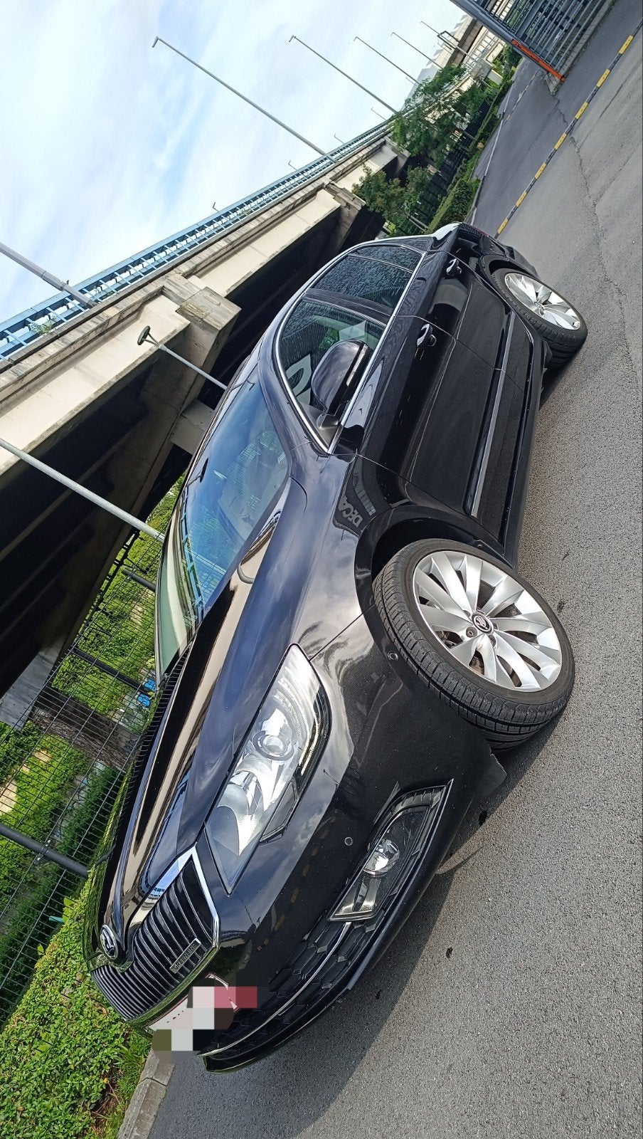 Skoda Superb II 1.6 TDI Greenline full options, Auto's, Leder, Superb, Te koop, Open dak